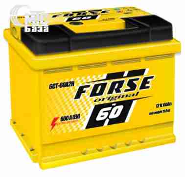 Аккумуляторы Аккумулятор Forse 6CT-60 АзЕ Original EN600 А 242x175x190мм
